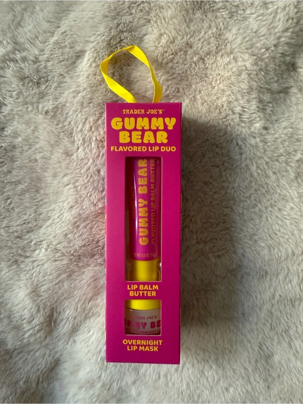 NWT Trader Joe’s Gummy Bear Flavored Lip Duo